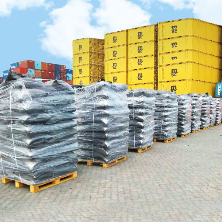 Waste Gas Adsorbed Activated Charcoal